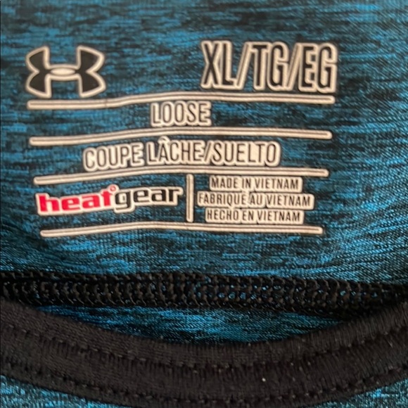 Under Armour Blue Tank Top workout - Picture 2 of 5